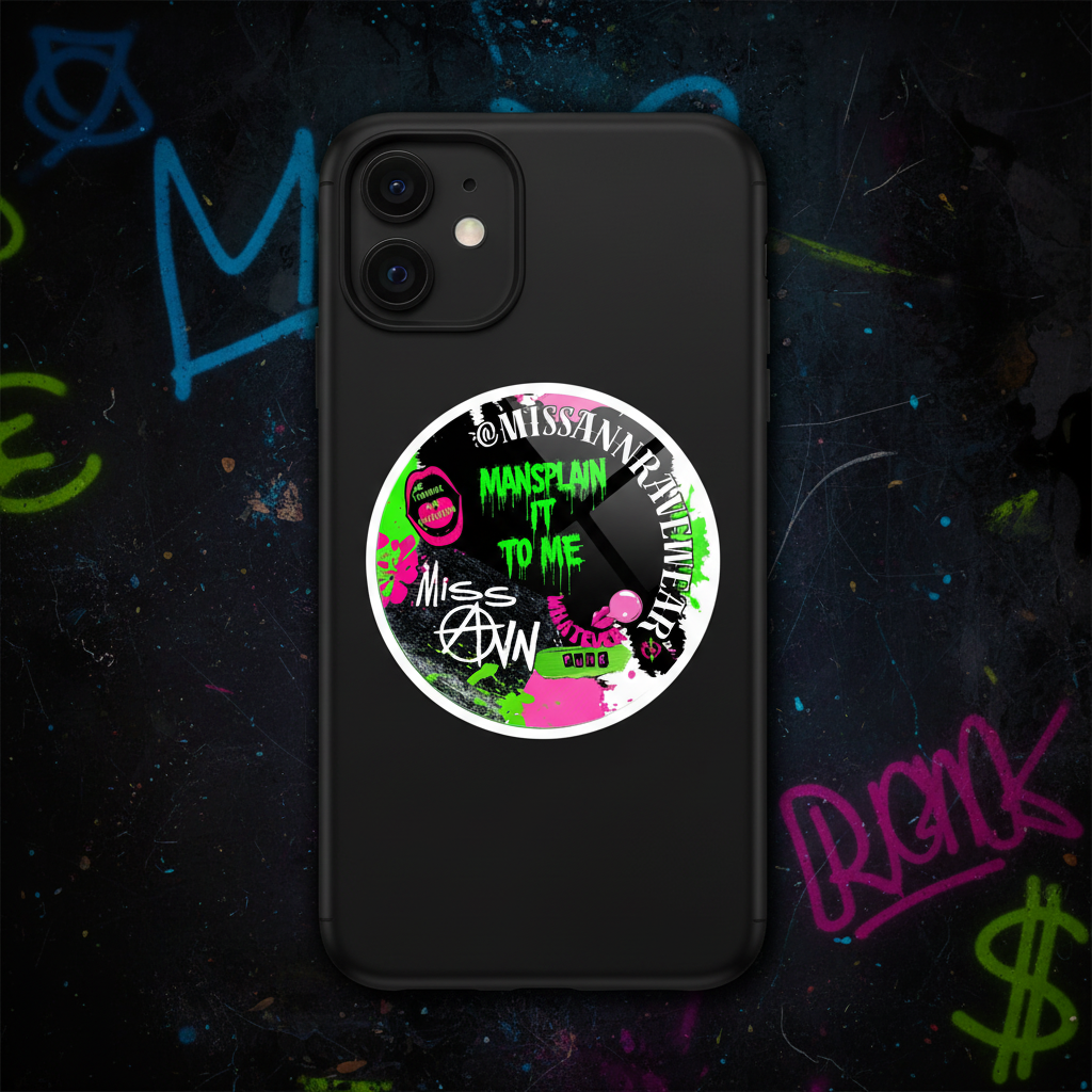 Mansplain It To Me - Phone Case Mockup
